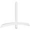 Ekena Millwork Bellingham Architectural Grade PVC Gable Bracket, 72"W x 42"H x 2"D x 4"F, 14/12 Pitch GBP072X42X0204BEL00 - alternate 1